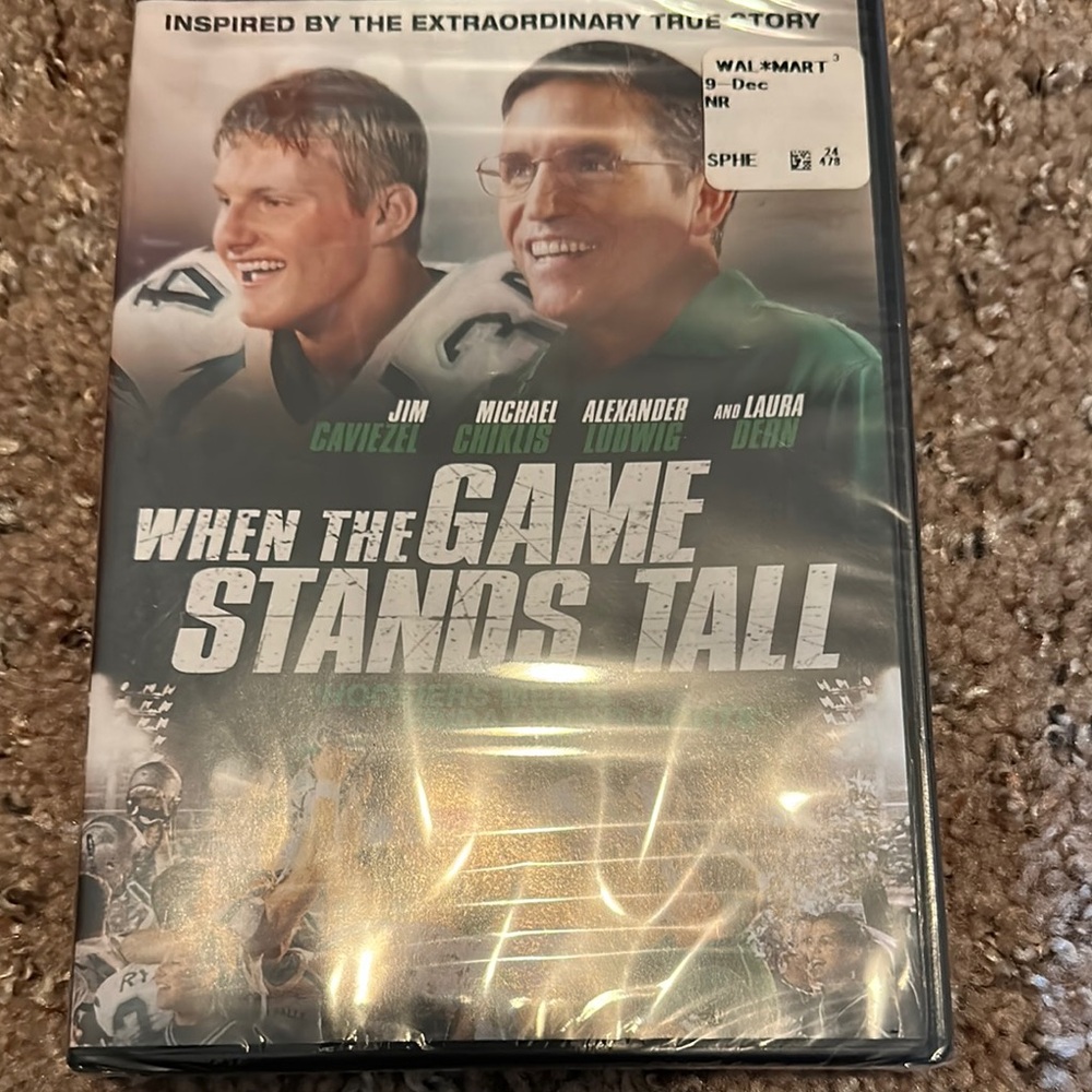 When the Game Stands Tall DVD New